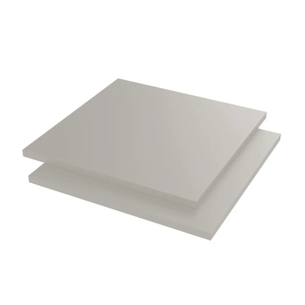 Simona PVC Plaat Caw XT Lichtgrijs RAL7035 2000x1000x10mm