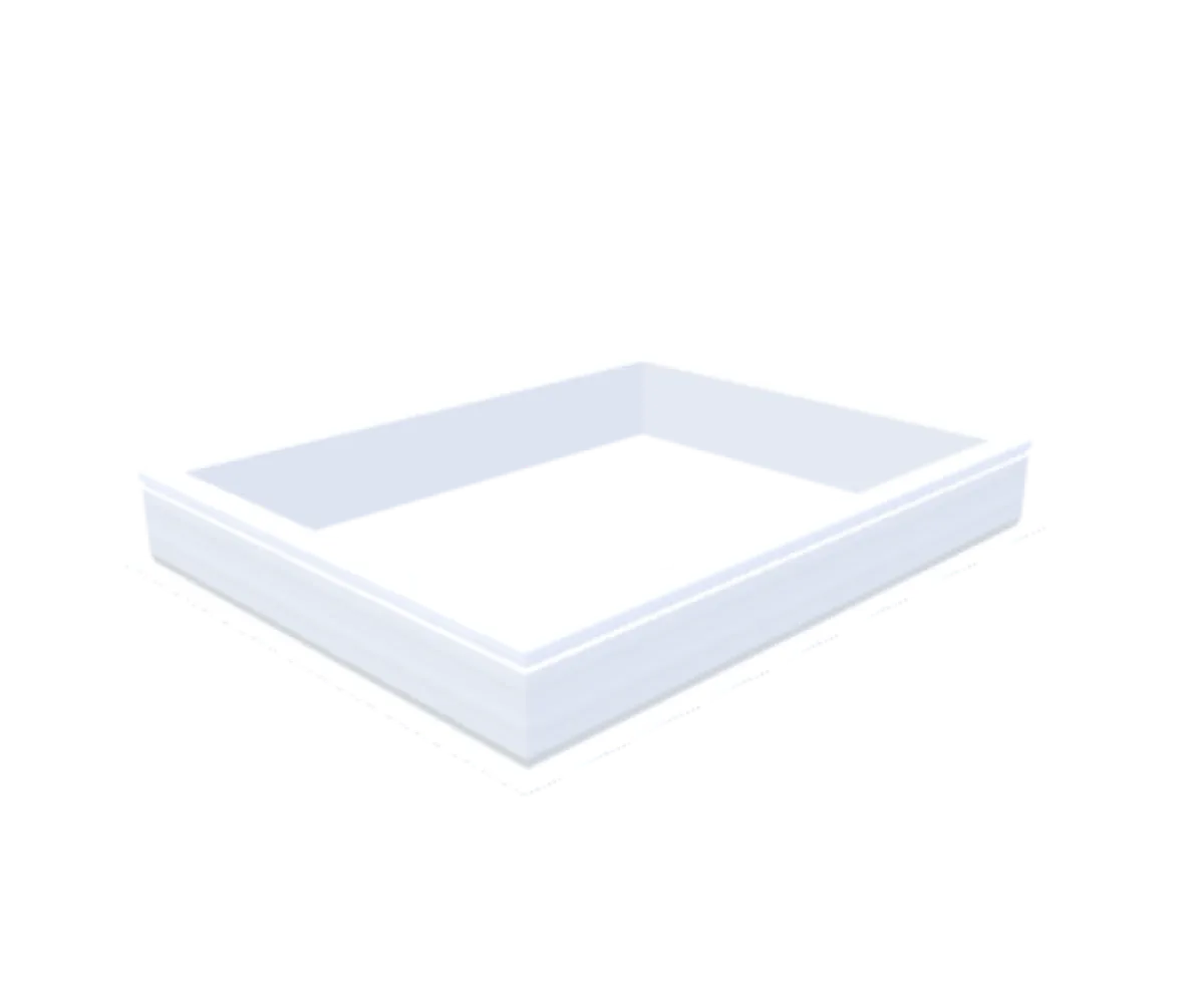 PVC-Opstand 100x130 cm