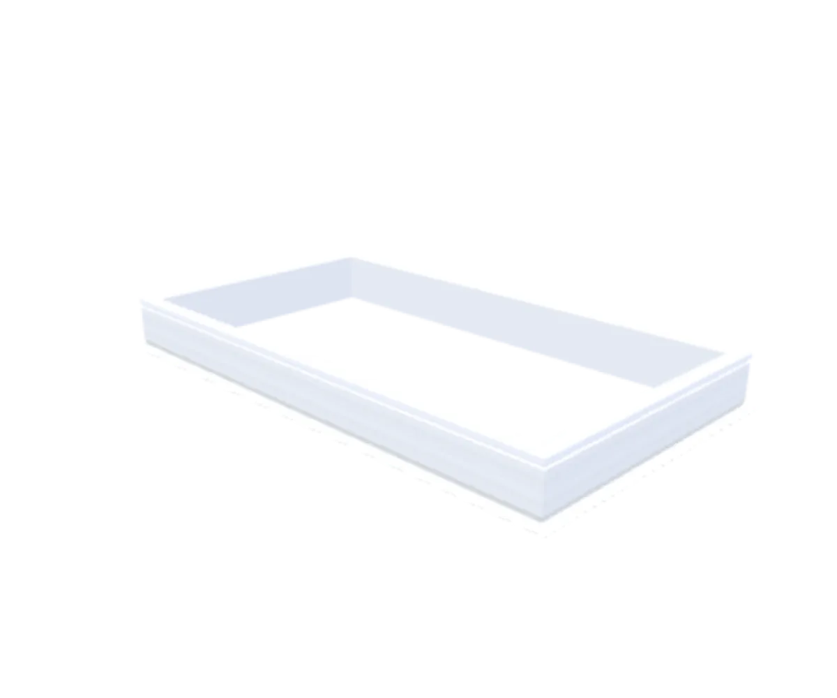 PVC-Opstand 100x190 cm