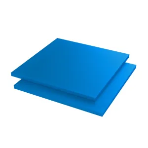 PVT HMPE500 Plaat FG-10/2011 GEP/GEVL Blauw 2000x1000x30mm
