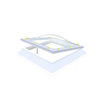 PVC-Opstand 120x210 cm