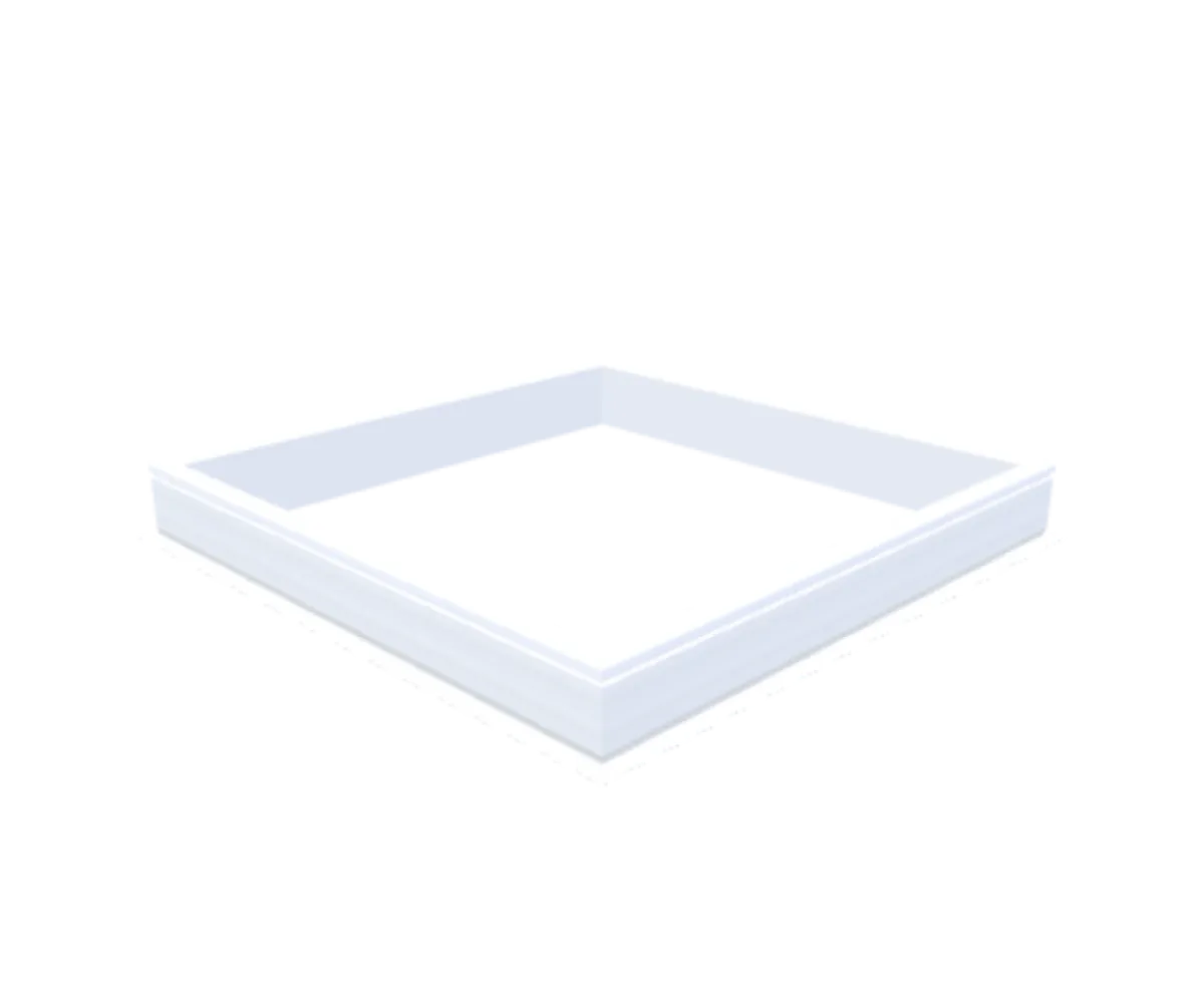 PVC-Opstand 155x155 cm