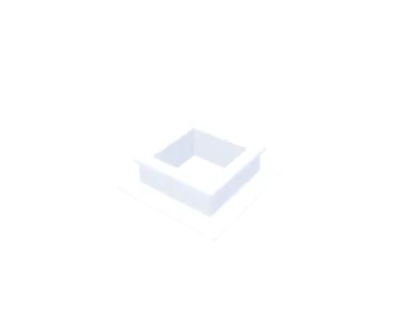 PVC-Opstand 30x30 cm