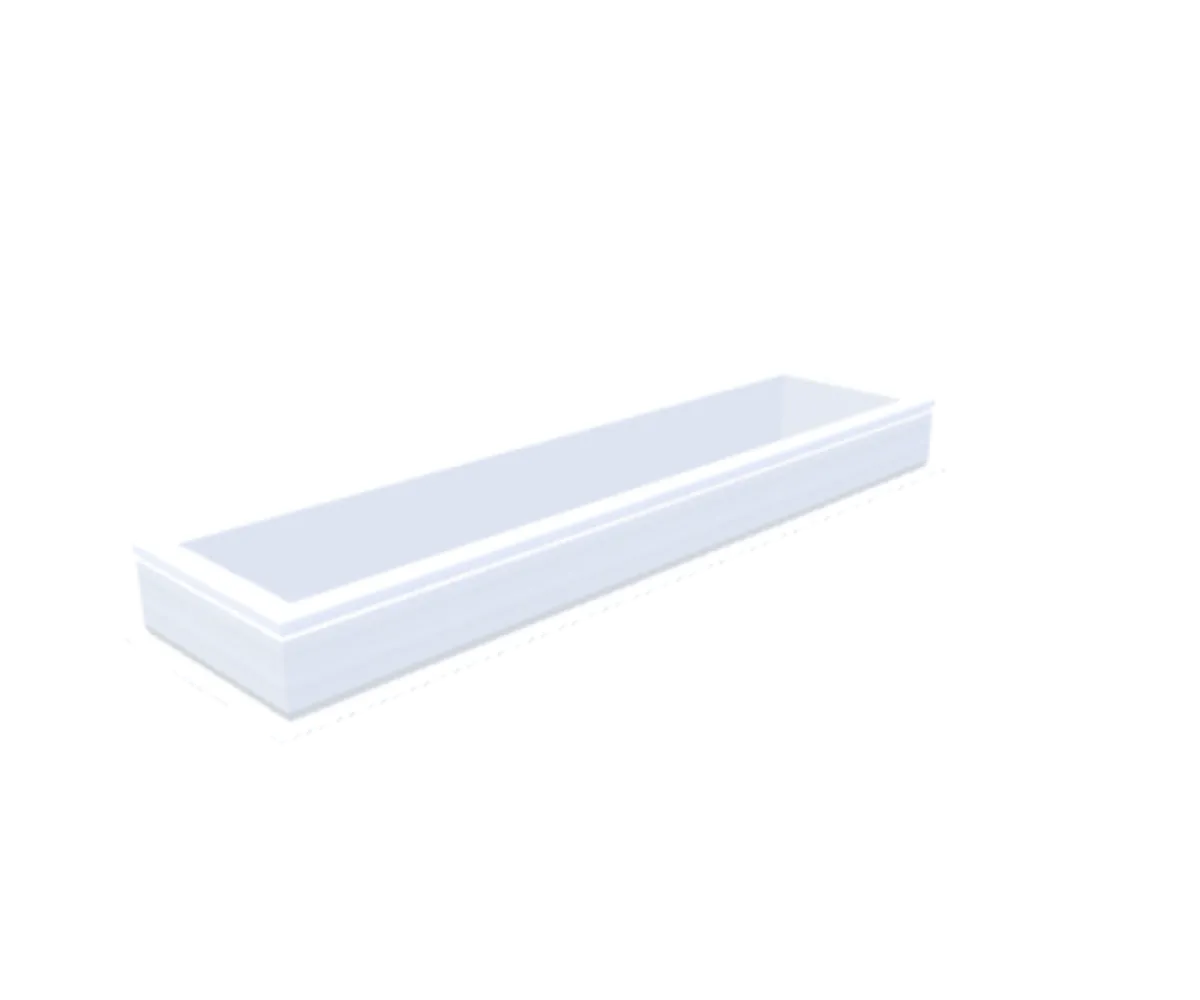 PVC-Opstand 40x190 cm