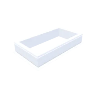 PVC-Opstand 50x100 cm
