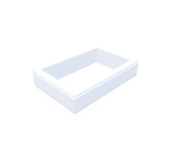 PVC-Opstand 50x80 cm