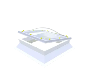 PVC-Opstand 60x90 cm