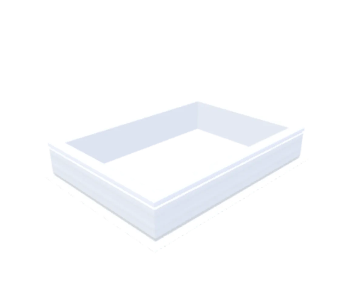 PVC-Opstand 70x100 cm