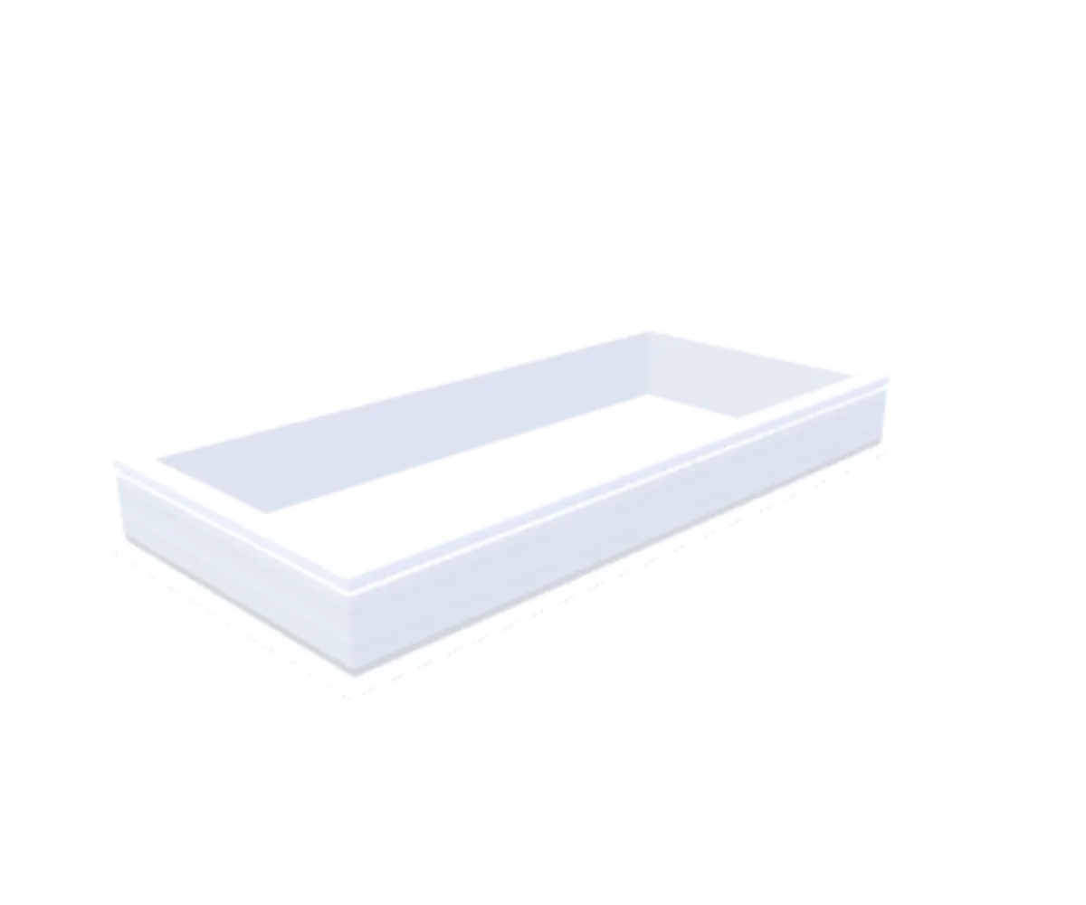 PVC-Opstand 70x160 cm