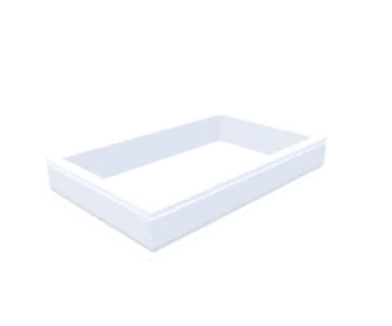 PVC-Opstand 75x125 cm
