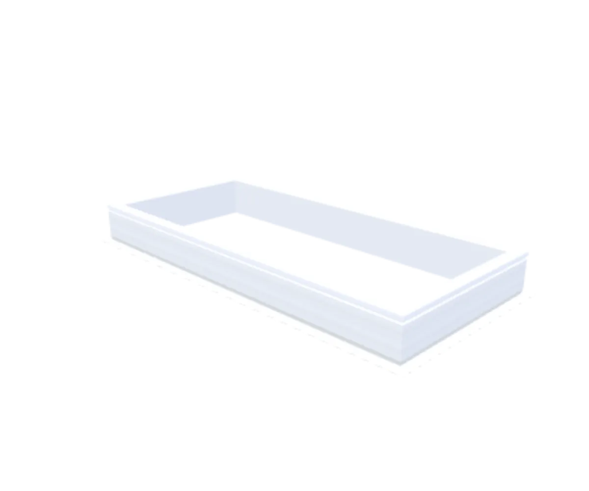 PVC-Opstand 75x175 cm