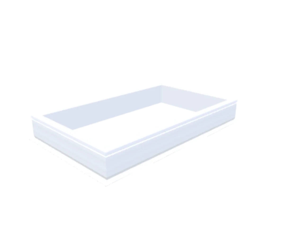 PVC-Opstand 80x140 cm