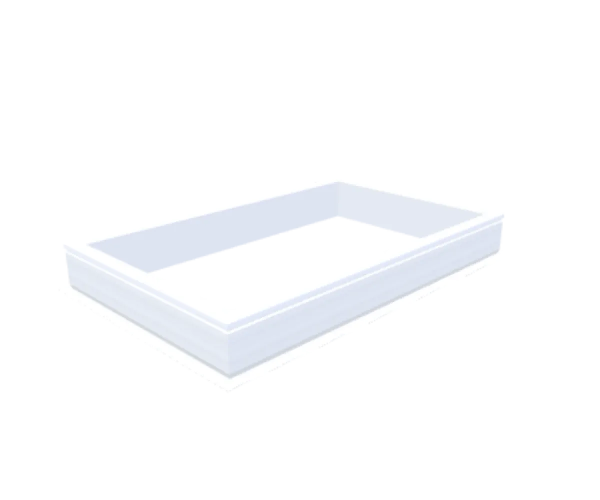 PVC-Opstand 90x150 cm