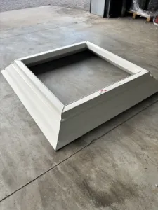 PVC BF 16 EP Opstand Geïsoleerd Dagmaat 40cm x 40cm