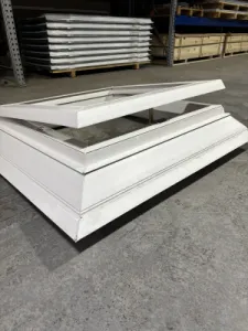PVC BF 16 EP Ventilatie Opstand Geïsoleerd Dagmaat 70cm x 70cm