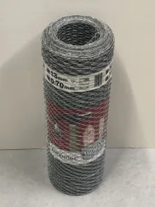 Hexanet Verzinkt 13mm/0,7mm Hoogte 50cm Rol 25 Meter