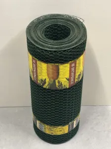 Hexanet Groen 13mm/1,0mm Hoogte 50cm Rol 25 Meter