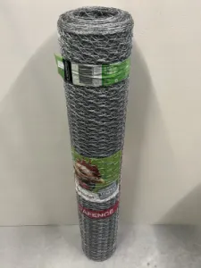 Hexanet Verzinkt 25mm/0,8mm Hoogte 100cm Rol 25 Meter