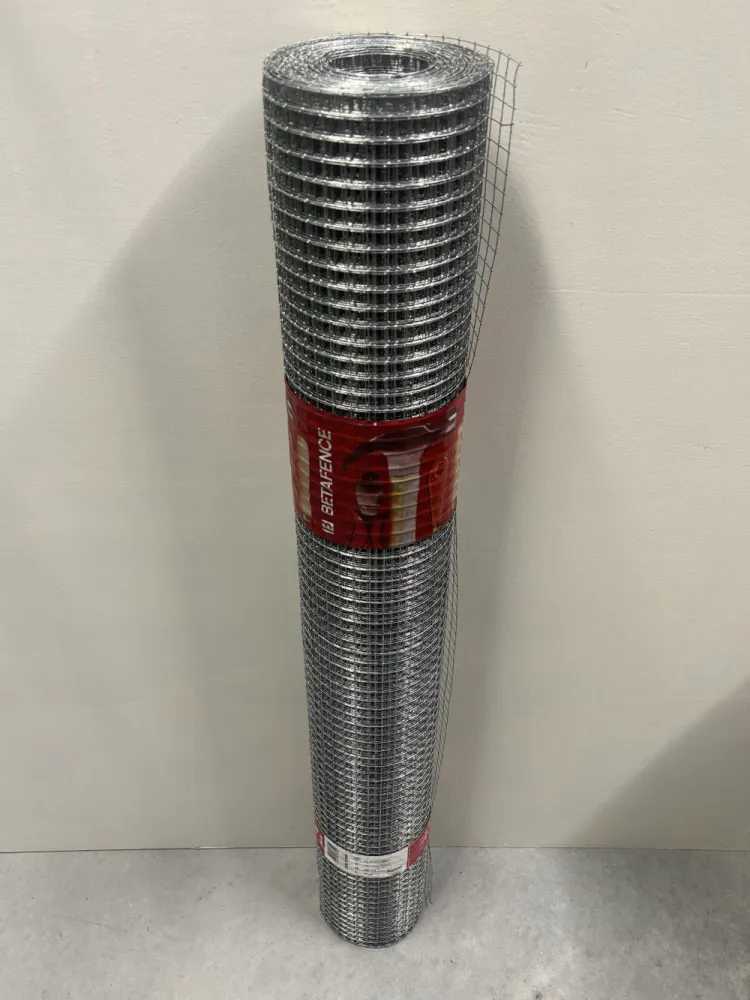 Casanet Verzinkt 12,7x12,7x0,65mm Hoogte 100cm Rol 10 Meter