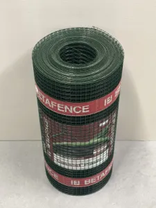 Casanet Groen 12,7x12,7x0,9mm Hoogte 50cm Rol 25 Meter