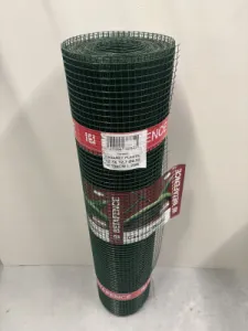 Casanet Groen 12,7x12,7x0,9mm Hoogte 100cm Rol 25 Meter
