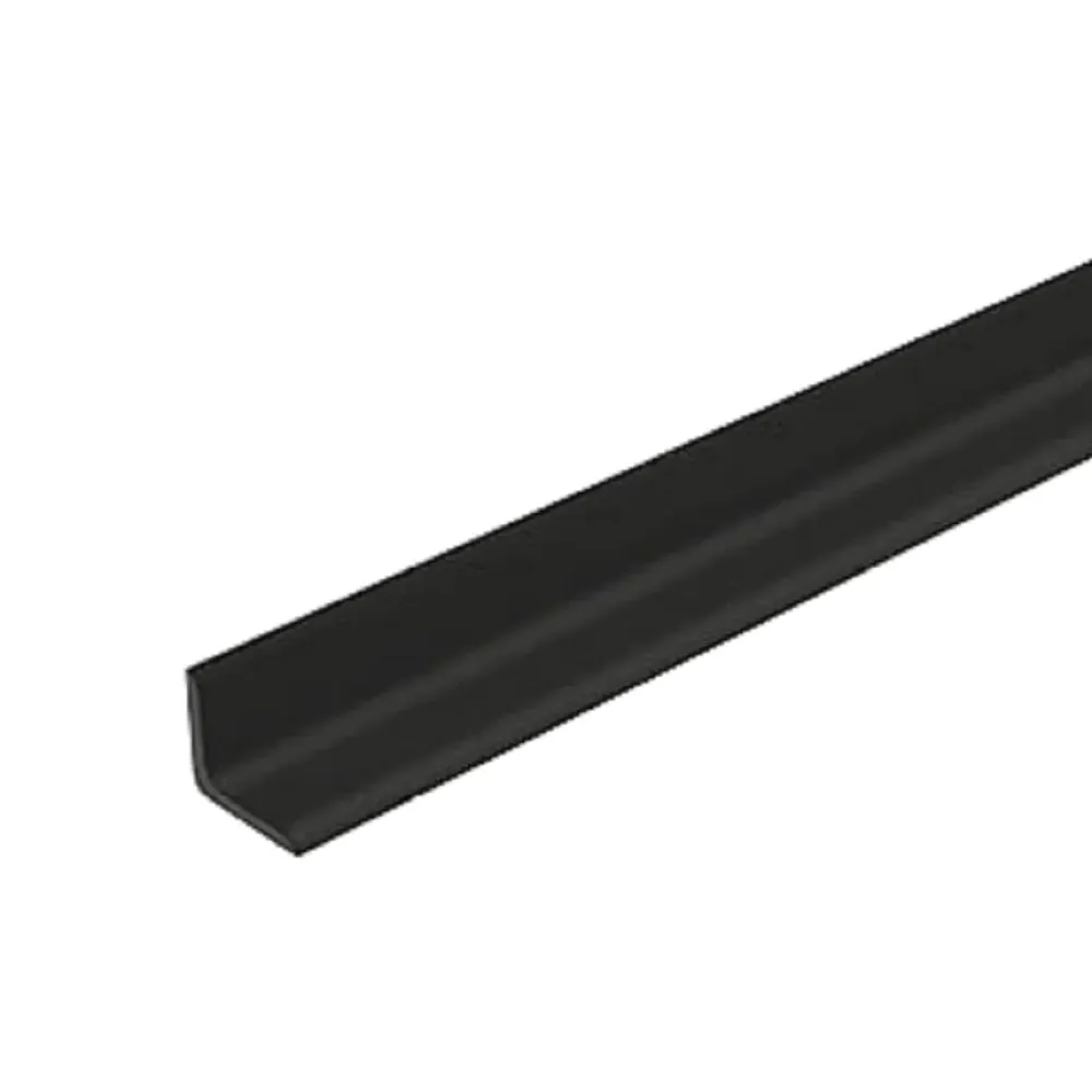 Masq Alu Profiel Binnenhoek W04 260 Zwart 12mm l=2,6m