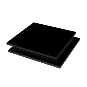 HPL Plaat Gevel DZ Zwart 142 3050x1300x6mm