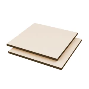 HPL Plaat Gevel DZ Creme 01083 ca. RAL9001 3050x1300x6mm