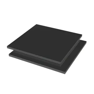 HPL Plaat Gevel Antr/z.wit 01049 ca. RAL7016 / 01020 ca. RAL9010 3050x1300x3mm