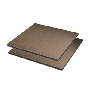 ACP Brushed brons/wit 3050x1500x3mm