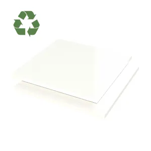 PVT PMMA Plaat 100%RECY GEG EZ satin Wit 1900 3050x2030x18mm