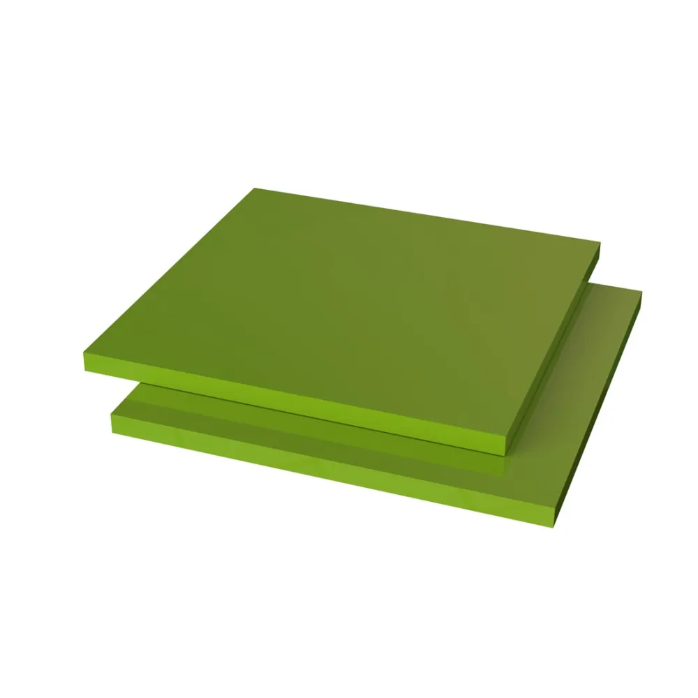 PVT PMMA Plaat GEG Geelgroen V710 ±RAL6018 3050x2030x8mm