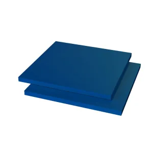 PVT PMMA Plaat GEG Verkeersblauw V502 ±RAL5017 3050x2030x8mm