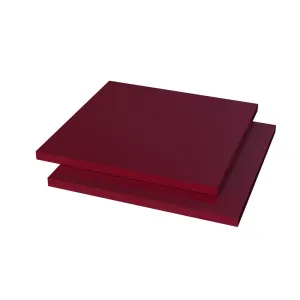 PVT PMMA Plaat GEG Wijnrood V318 ±RAL3005 3050x2030x8mm