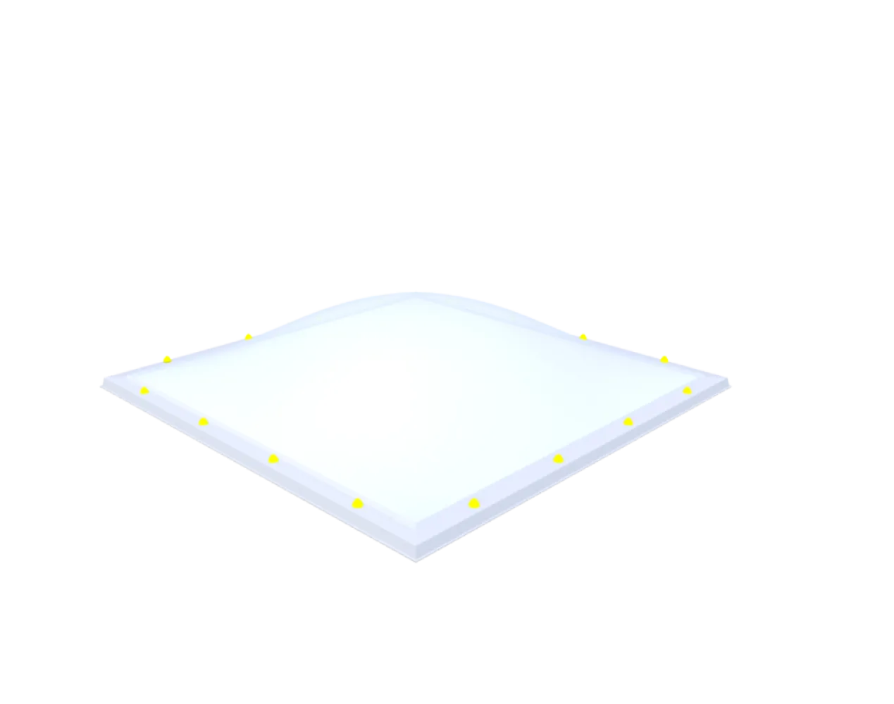 Skylux lichtkoepel 180x180 cm