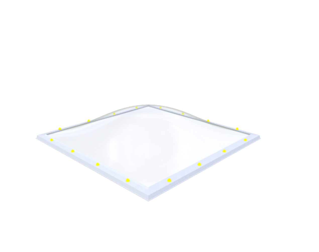 Skylux lichtkoepel 180x180 cm