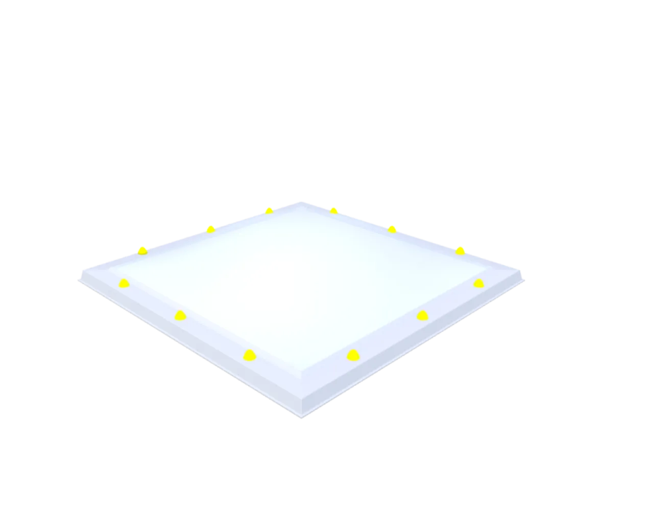 Skylux lichtkoepel 100x100 cm
