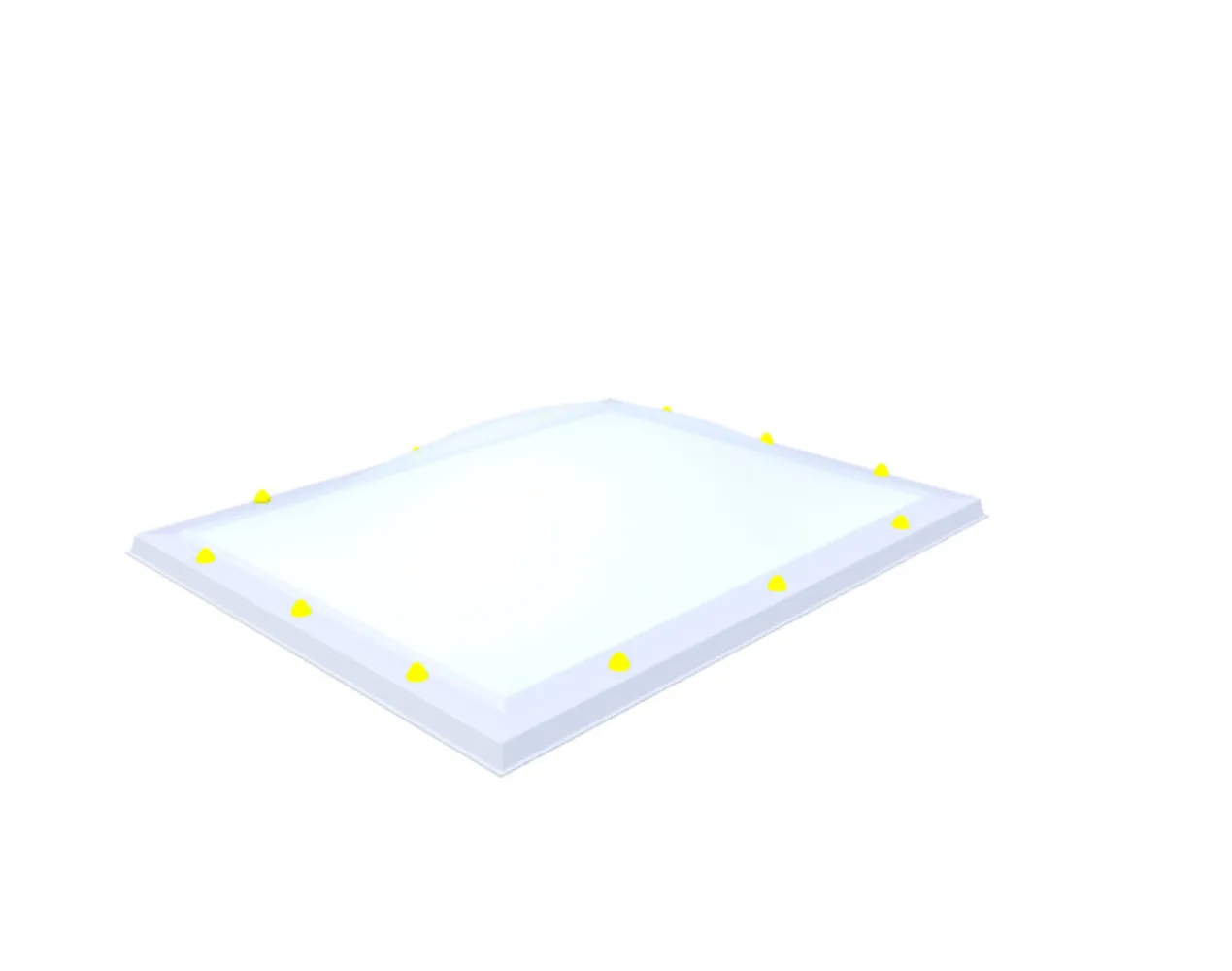Skylux lichtkoepel 100x130 cm