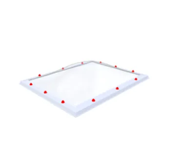 Skylux lichtkoepel 100x130 cm