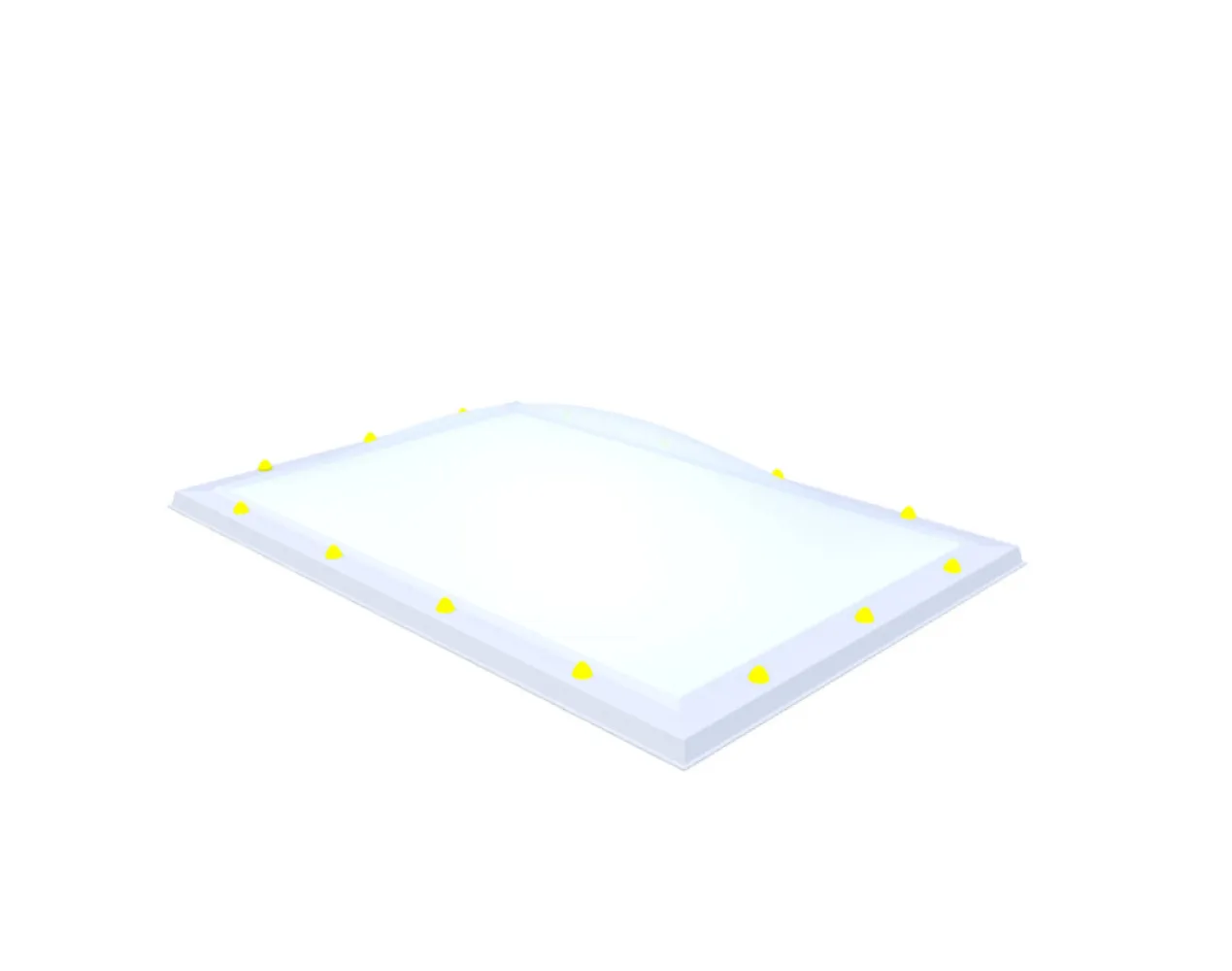 Skylux lichtkoepel 100x150 cm