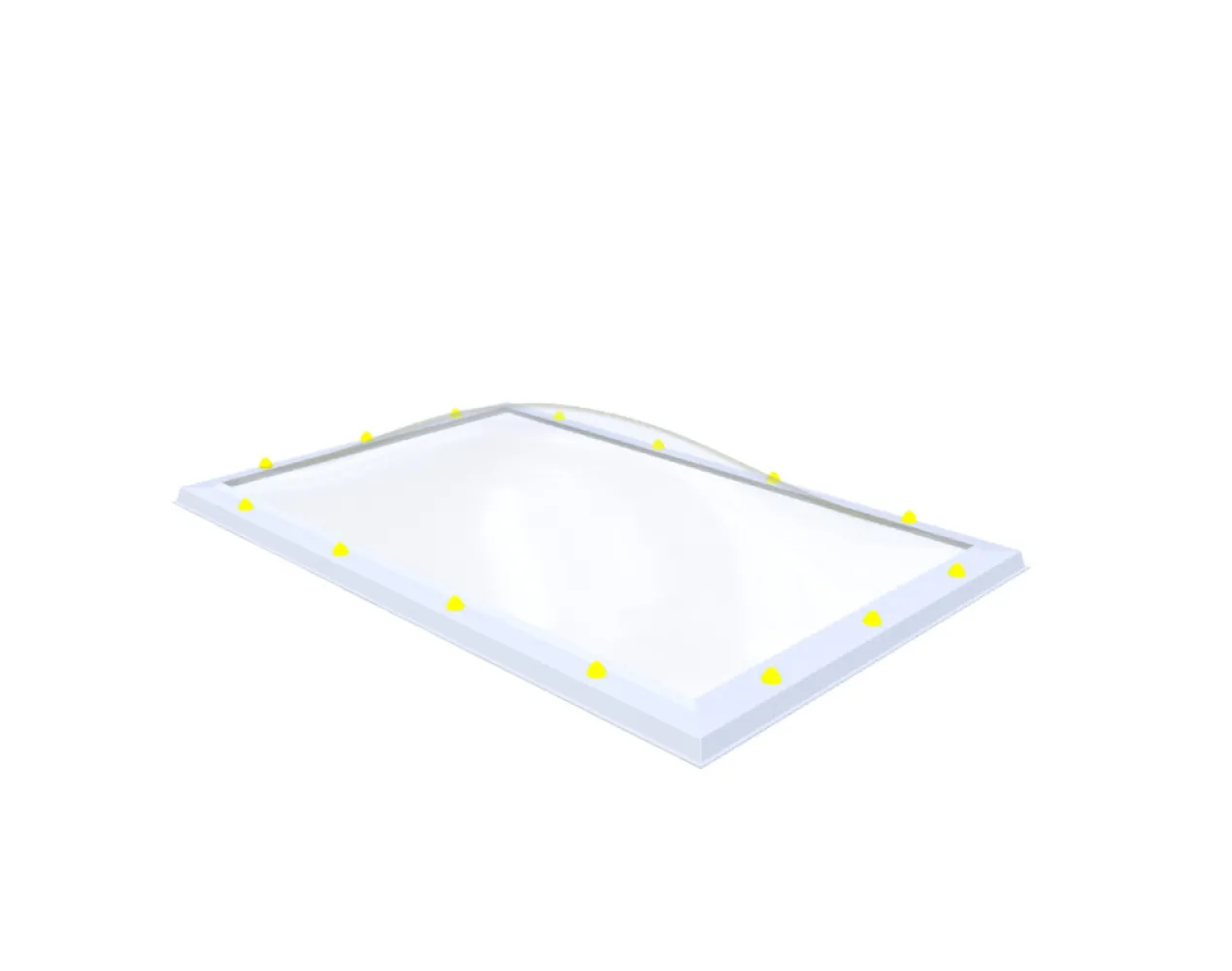 Skylux lichtkoepel 100x160 cm