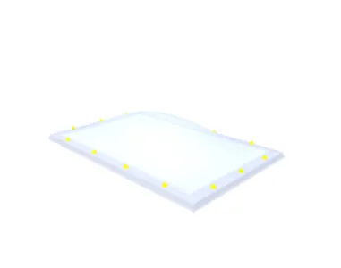 Skylux lichtkoepel 100x160 cm