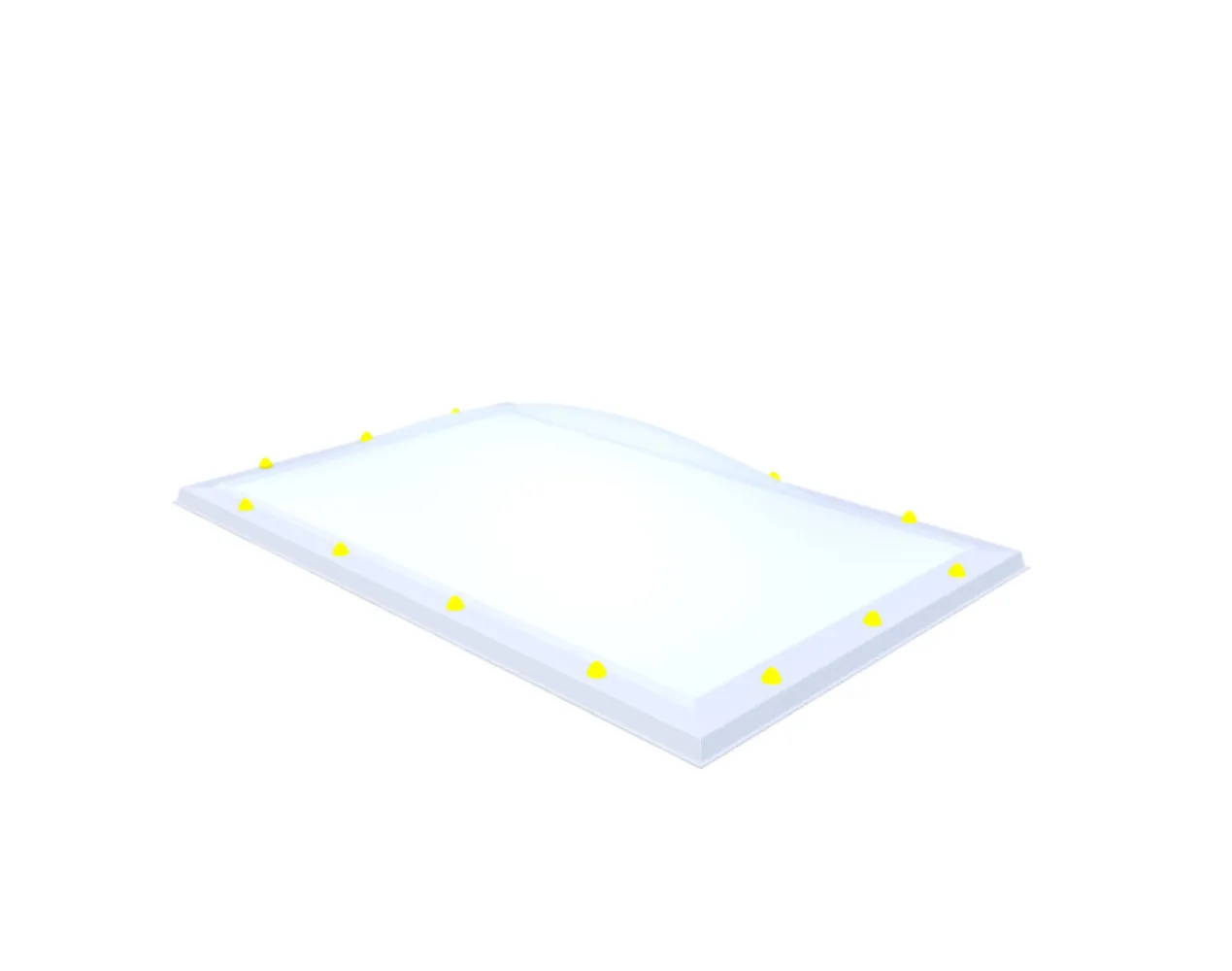 Skylux lichtkoepel 100x160 cm