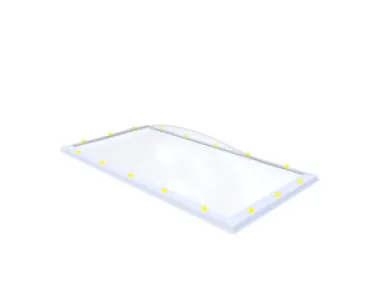 Skylux lichtkoepel 100x200 cm