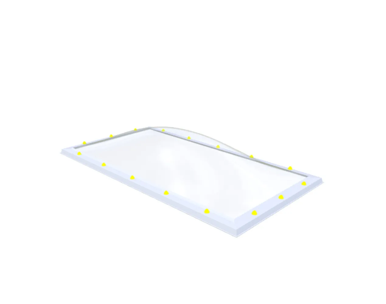 Skylux lichtkoepel 100x200 cm