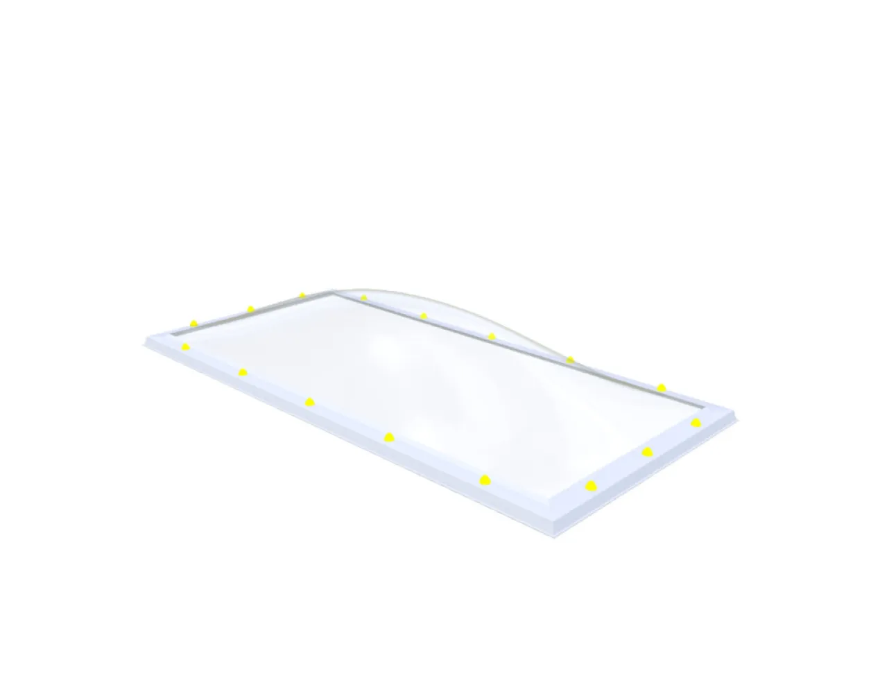 Skylux lichtkoepel 100x220 cm