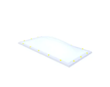 Skylux lichtkoepel 100x220 cm