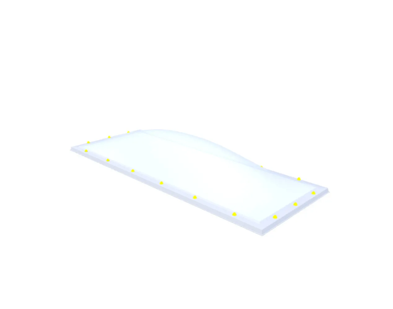 Skylux lichtkoepel 100x280 cm