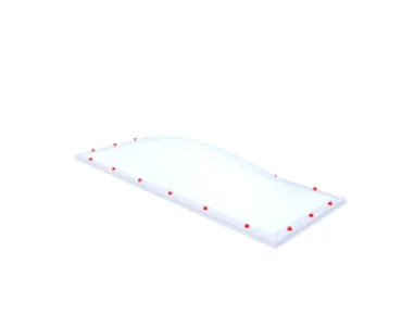 Skylux lichtkoepel 100x280 cm