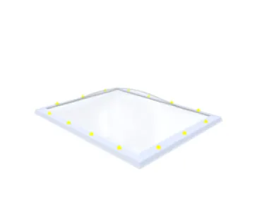 Skylux lichtkoepel 110x140 cm